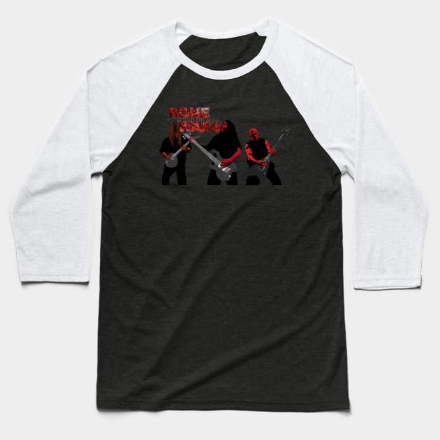 BONE WARS Baseball T-Shirt by SaturdayAdventures